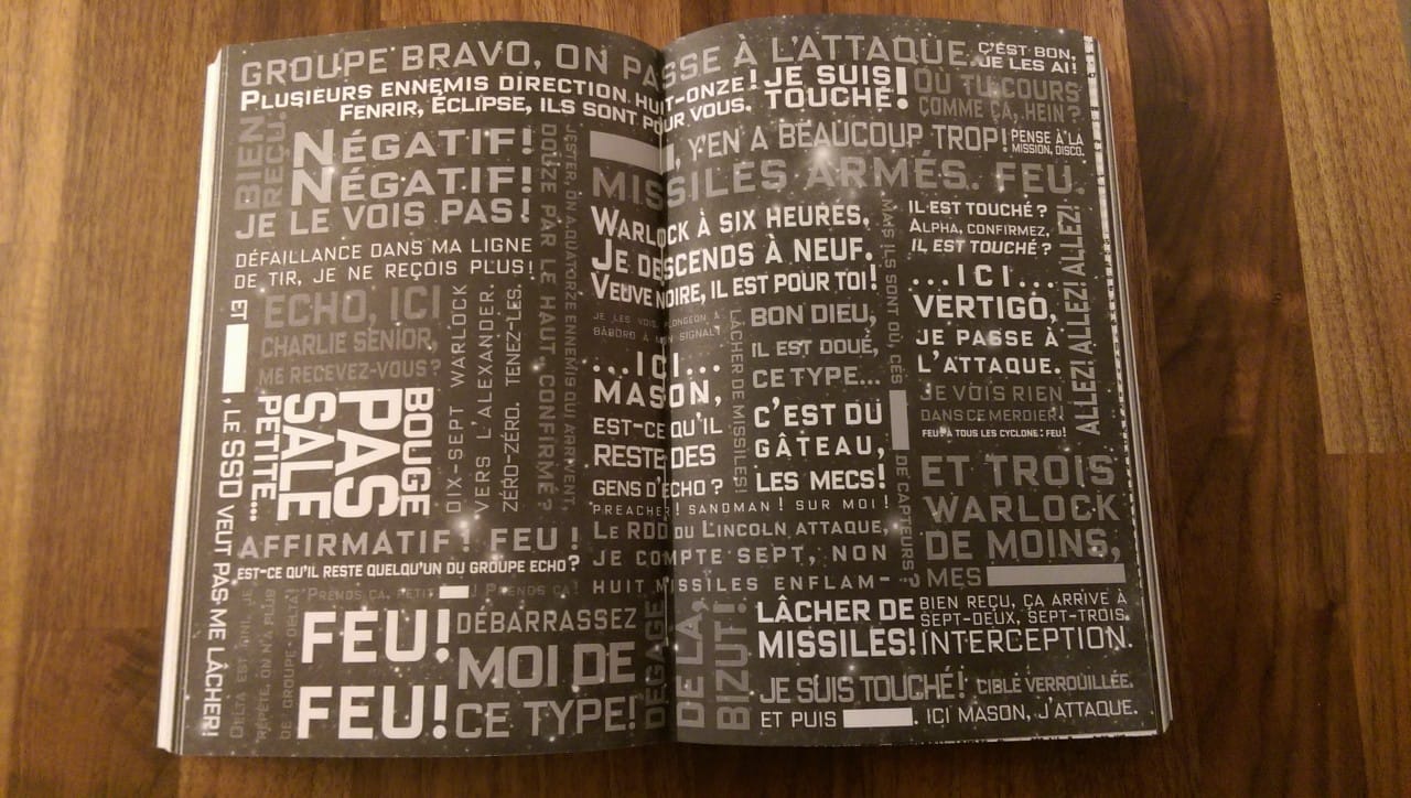 Illustration issue intérieur Illuminae 3